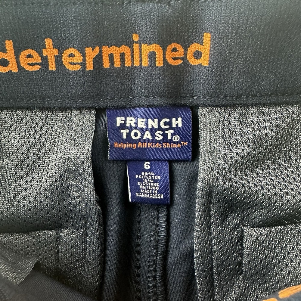 French Toast Outfit Set Boy's S (6/7) Pants Vest Navy Blue - Picture 3 of 7